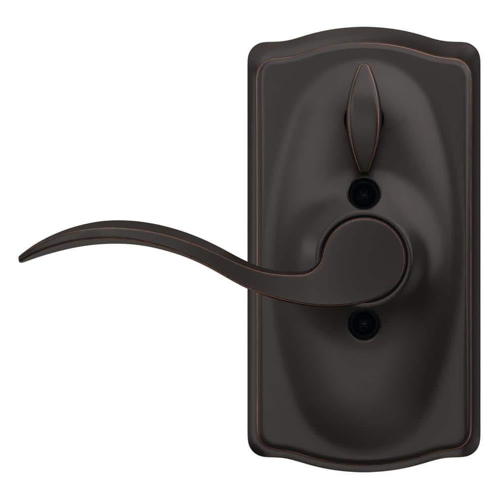 Aged Bronze Electronic Keypad Entry Lever Lock
