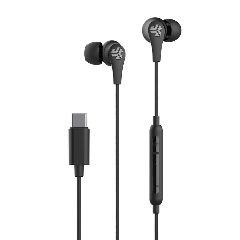 JBuds Pro Wired USB-C Earbuds in Black