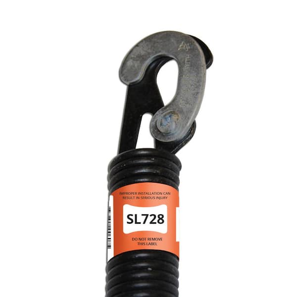 E900 HARDWARE SL728 28 in. Lock-End Extension Spring (0.177 in. No. 7 Wire)