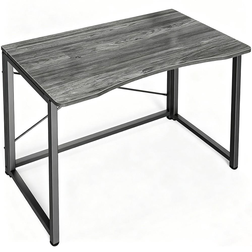 31.5 in. W Gray Metal Folding Computer Desk for Small Spaces price history on PriceWatchPro