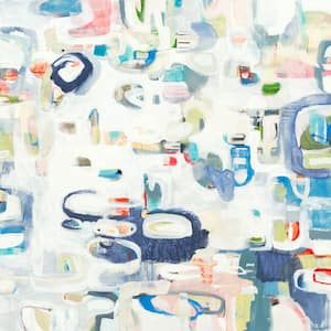 Retroactive by Lisa Ridgers Unframed Abstract Poster and Print 72 in. x 72 in.