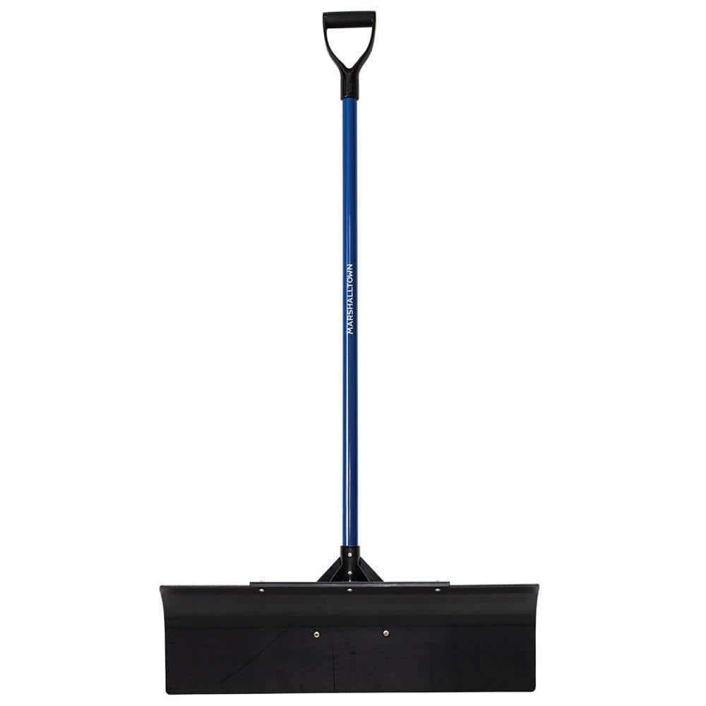 MARSHALLTOWN 30 in. Fiberglass Handle Snow Polar Pusher