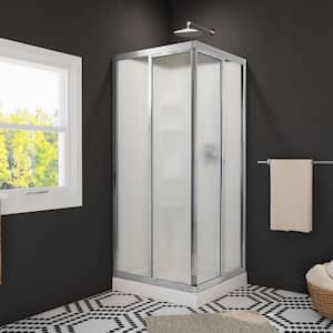 Delta 38 in. L x 38 in. W x 72 in. H Corner Neo-Angle Pan Delta 38 in. L x 38 in. W x 72 in. H Corner Neo-Angle Pan