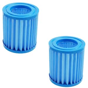 3.4 in. Inorganic Antimicrobial Swimming Pool Replacement Filter Core Cartridges (Set of 2)