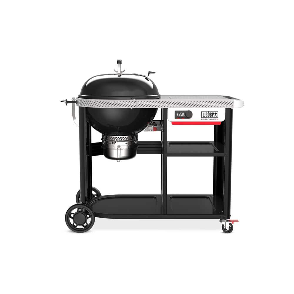 Performer Premium Smart 22 in. Charcoal Grill in Black with Premium Cart price history on PriceWatchPro