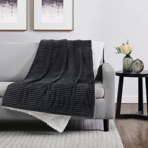 Corduroy Polyester Tan 50 x 70 Throw