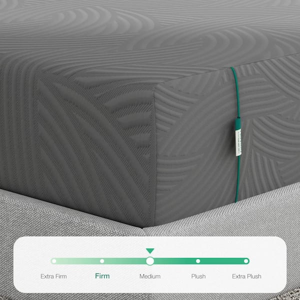 Full Medium Memory Foam 12 in. Mattress, Cooling and Breathable