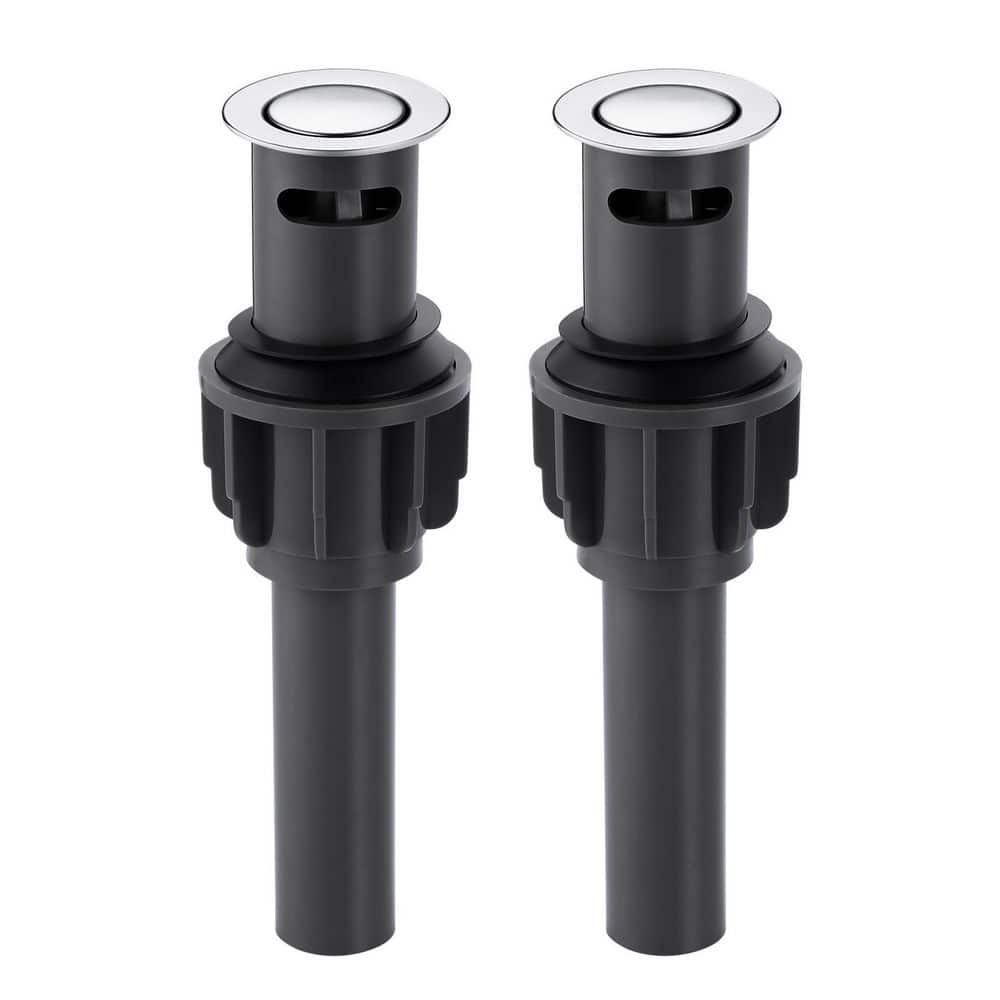 (2-Pack) Bathroom Sink Pop Up Drain With Overflow in Polished Chrome price history on PriceWatchPro