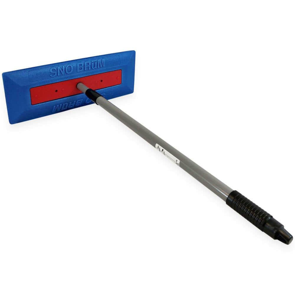 SnoBrum 17 in. W Snow Broom with 48 in. Telescoping Handle 3002-001THS -  The Home Depot