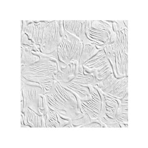 Westminster Paintable Anaglytpa Original White & Off-White Wallpaper Sample