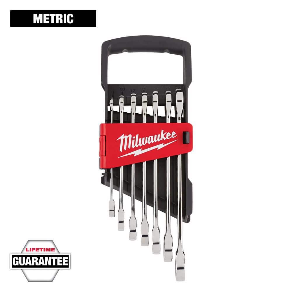 Metric Combination Ratcheting Wrench Mechanics Tool Set (7-Piece) price history on PriceWatchPro