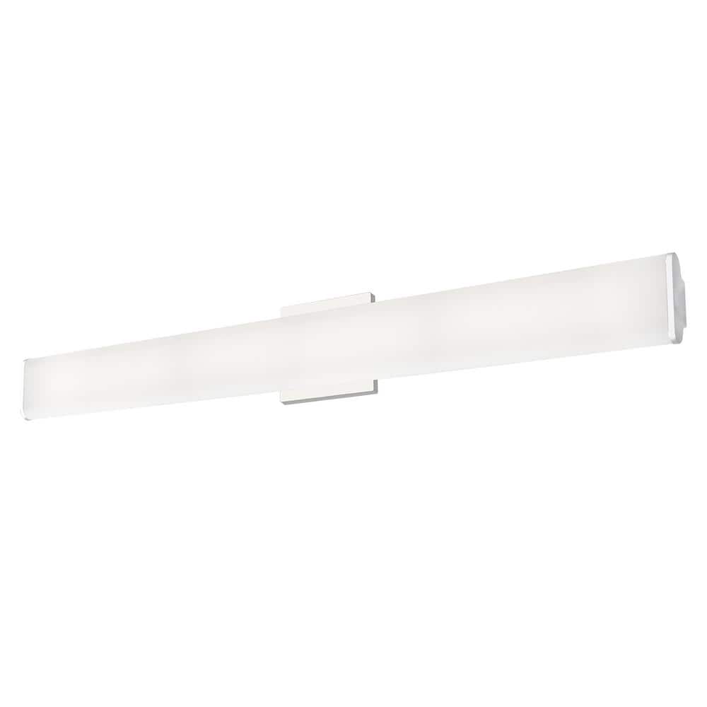 KUZCO Ferguson 36-in 1 Light 46-Watt Chrome Integrated LED Vanity