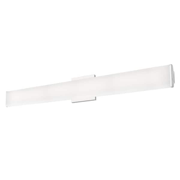 Ferguson 36-in 1 Light 46-Watt Chrome Integrated LED Vanity Light