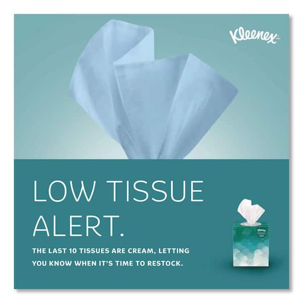 Kleenex Boutique 2-Ply White Facial Tissue, Pop-Up Box, (95 Sheets
