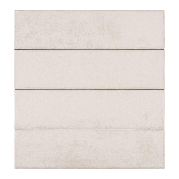 Lucian Harp Grey 3-in. x 11-in. Subway Stone Look Matte Porcelain Wall and Floor Tile (5.5 sq. ft./0.24 per case)