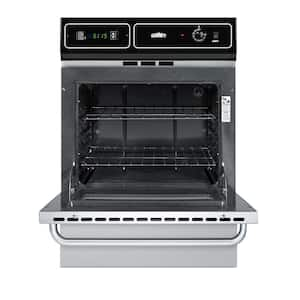 24 in. Single Gas Wall Oven in Stainless Steel