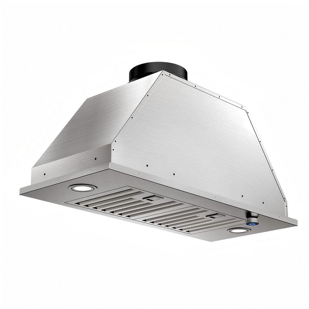 30 in. 900 CFM Convertible Insert Range Hood in Stainless Steel with 4-Speed, 10-Year Warranty and LCD Knob Control price history on PriceWatchPro