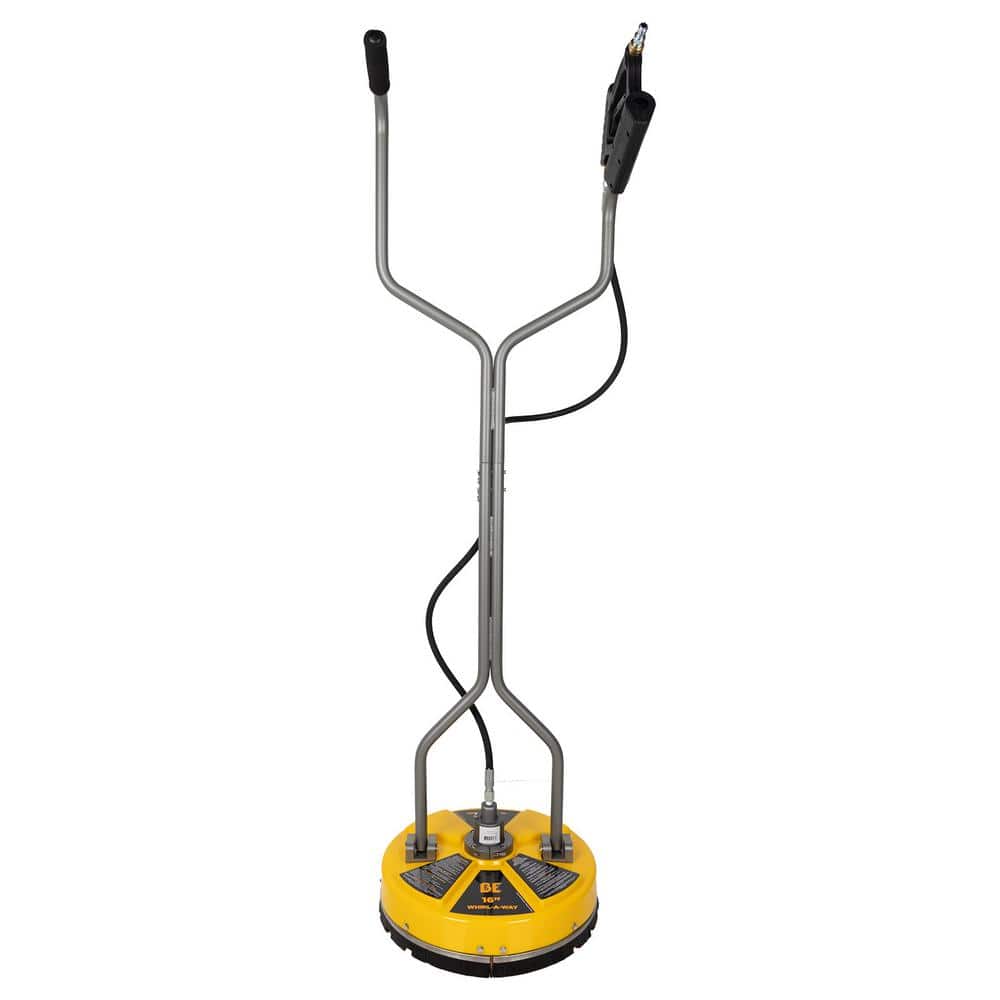 Yellow 16" Surface Cleaner with Ergonomic Handles