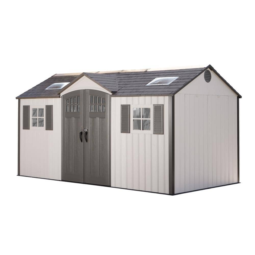 15 ft. x 8 ft. Resin Garden Building Shed price history on PriceWatchPro