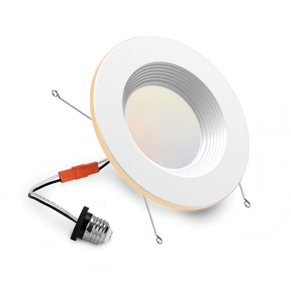 12 Pack 5/6 in. LED Can Lights with Night Light, 5CCT Retrofit
