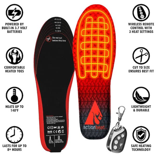 13° NEW Little Hotties Thermal Insole Keep Feet Warmer Drier One Size Fits Most 