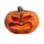 12 in. Rotten Scary Flaming LED Pumpkin