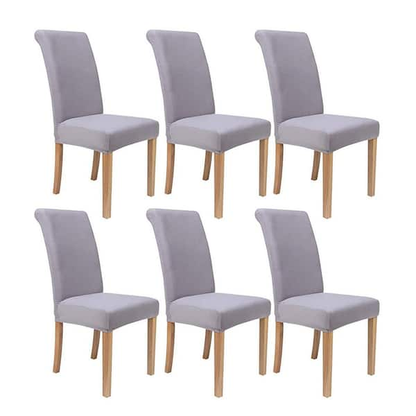 gray parson chair covers