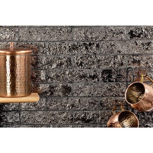 Weston Temp Gold 2 in. x 8 in. 14mm Glazed Clay Subway Wall Tile (40-piece 4.78 sq. ft. / box)