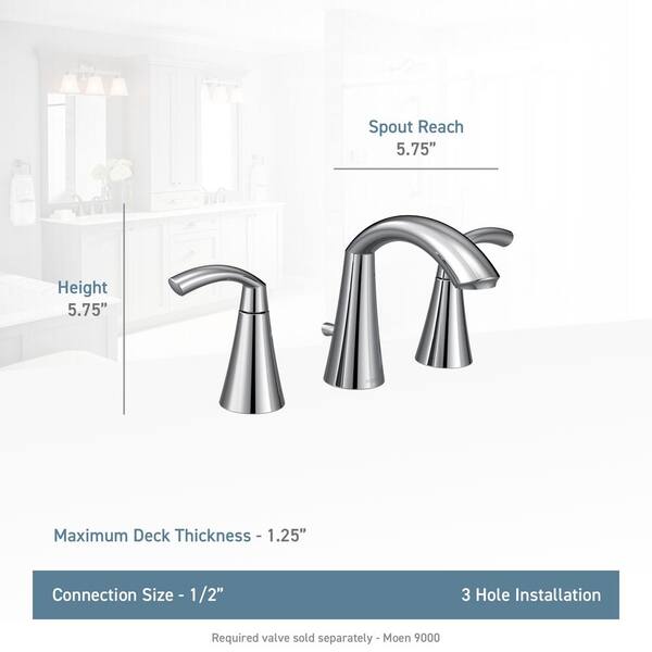 Moen Glyde 8 In Widespread 2 Handle High Arc Bathroom Faucet Brushed Nickel T6173bn - How To Remove Moen 3 Piece Bathroom Faucet Moen Glyde 8 In Widespread 2 Handle High Arc Bathroom Faucet Brushed Nickel T6173bn - How To Remove Moen 3 Piece Bathroom Faucet