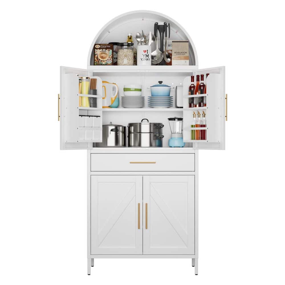 Kaikeeqli 73 in. H x 31 in. W x 15 in. D Steel Storage