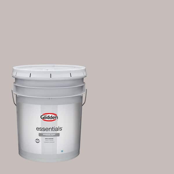 Glidden Essentials 5 gal. PPG1004-3 Hush Semi-Gloss Interior Paint