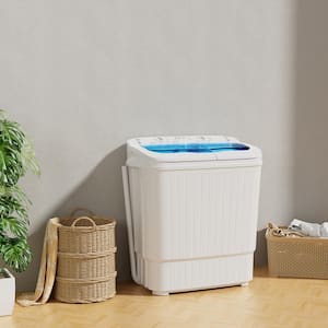 1.77 cu.ft 22.24-in W Portable Washing Machines in Blue