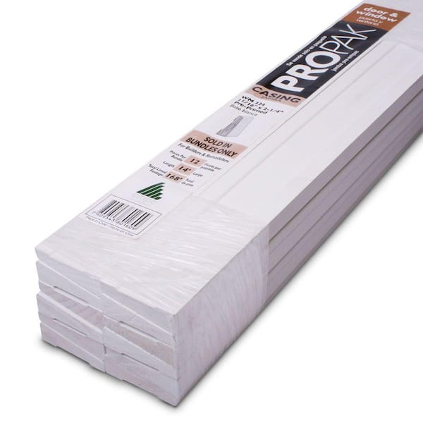 CMPC WM 324 11/16 in. x 2 1/4 in. x 168 in. Pine Primed Finger
