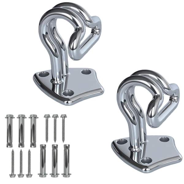 OGETFUUR 2-Piece Heavy Duty Hammock Hooks, Porch Swing Hanging Kit