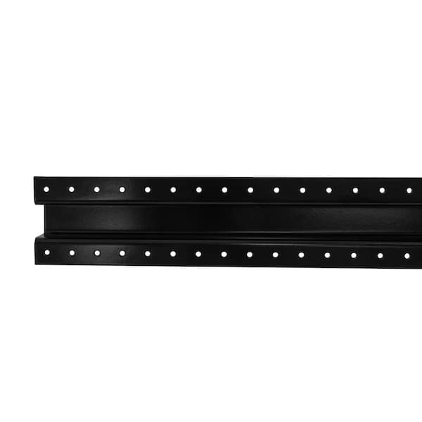 7-ft H x 2-in W Silver Galvanized Steel Line Fence Post