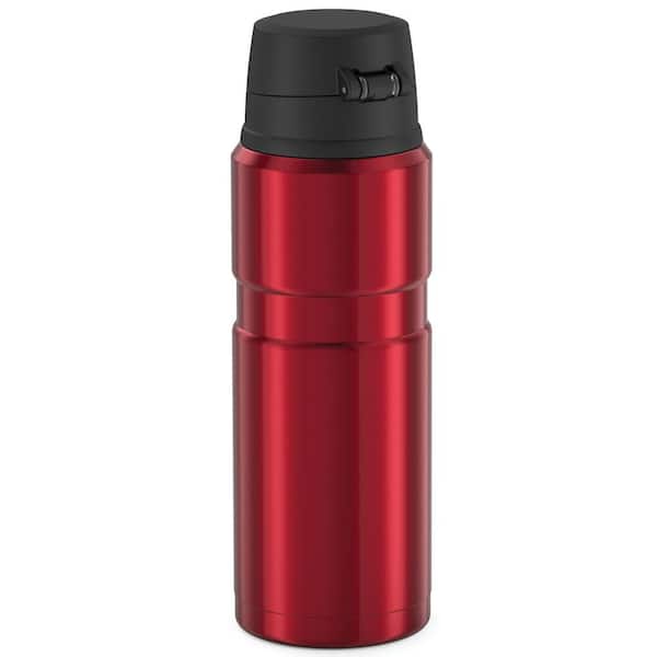 Thermos King 24 oz. Stainless Steel Silver Vacuum-Insulated Food Jar  SK3020MSTRI4 - The Home Depot