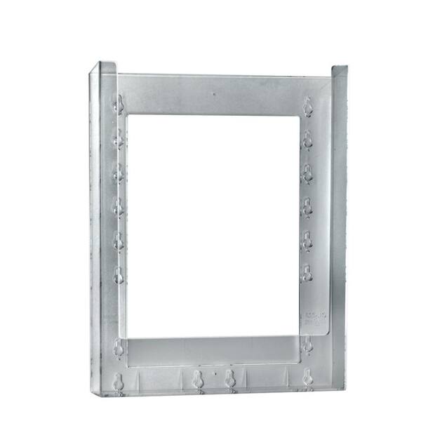 Azar Displays Letter Wall Mount Pocket Brochure Holder