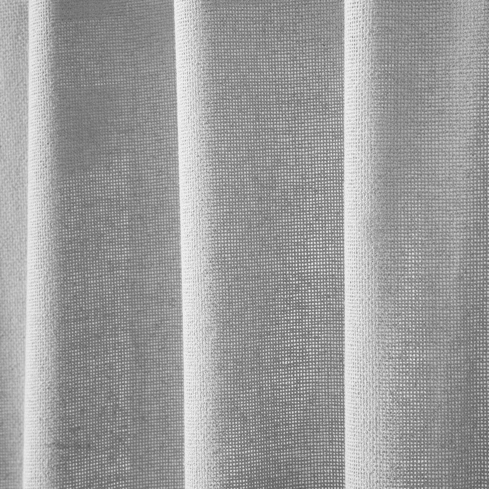 Dove Grey Burlap Rod Pocket Valance 16x60