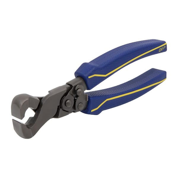 QEP 9 in. Compound Tile Nipper with Tungsten Carbide Tips for All Tile Types up to 1/4 in. Thick