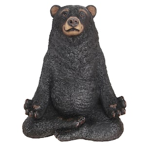 8.5 in. H Being One with The Honey Zen Bear Statue
