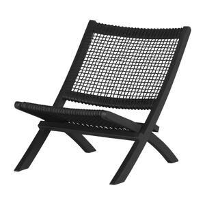 Balka Black 24 in. Accent Without Cushion