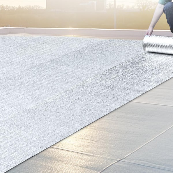 4ft x 50ft Double Sided Solid Foa Core Insulation 1/4 Waterproof Vapor