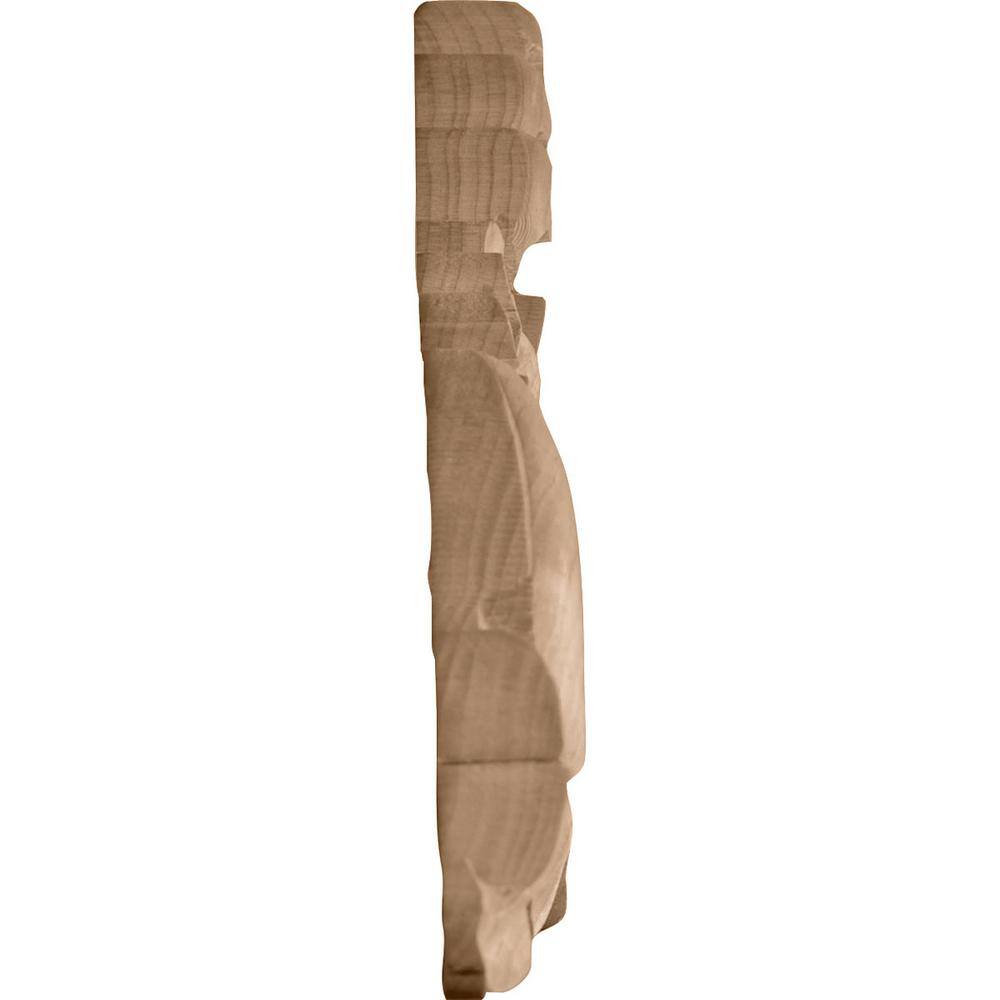 Maple Small Farmingdale Center with Scrolls 12.25" x 3.25"