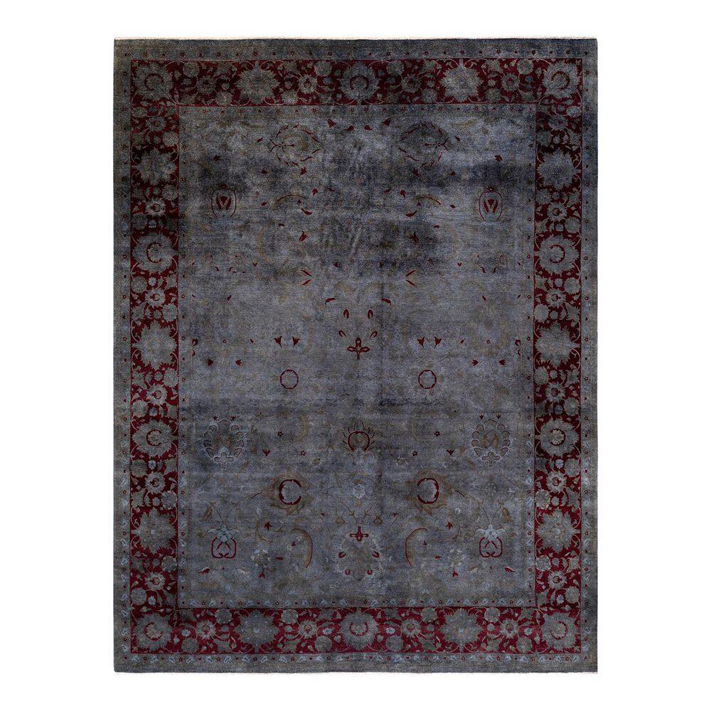 Overdyed Gray 9 ft. x 12 ft. Solid Wool Indoor Area Rug price history on PriceWatchPro