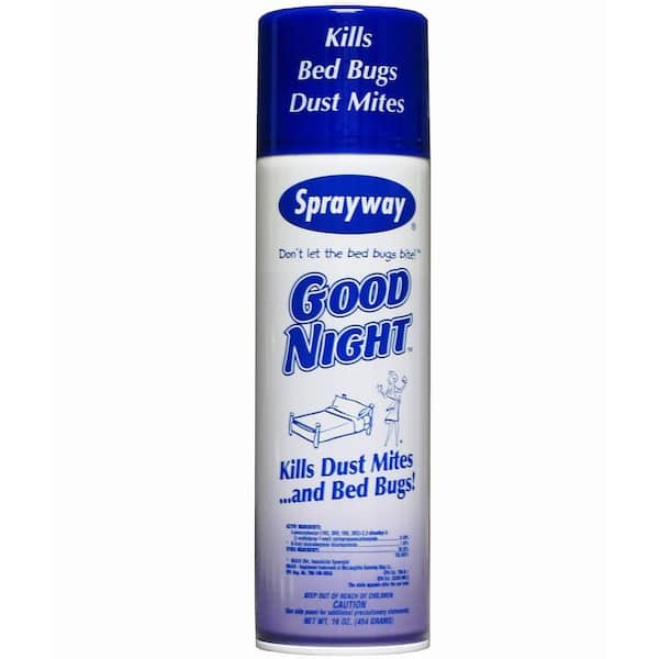 Sprayway 16 oz. Good Night Ready-to-Use Dust Mite and Bed Bug Sprays (12-Pack)