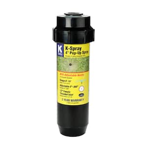 4 in. KSpray Pop-Up Sprinkler with Adjustable Pattern Nozzle