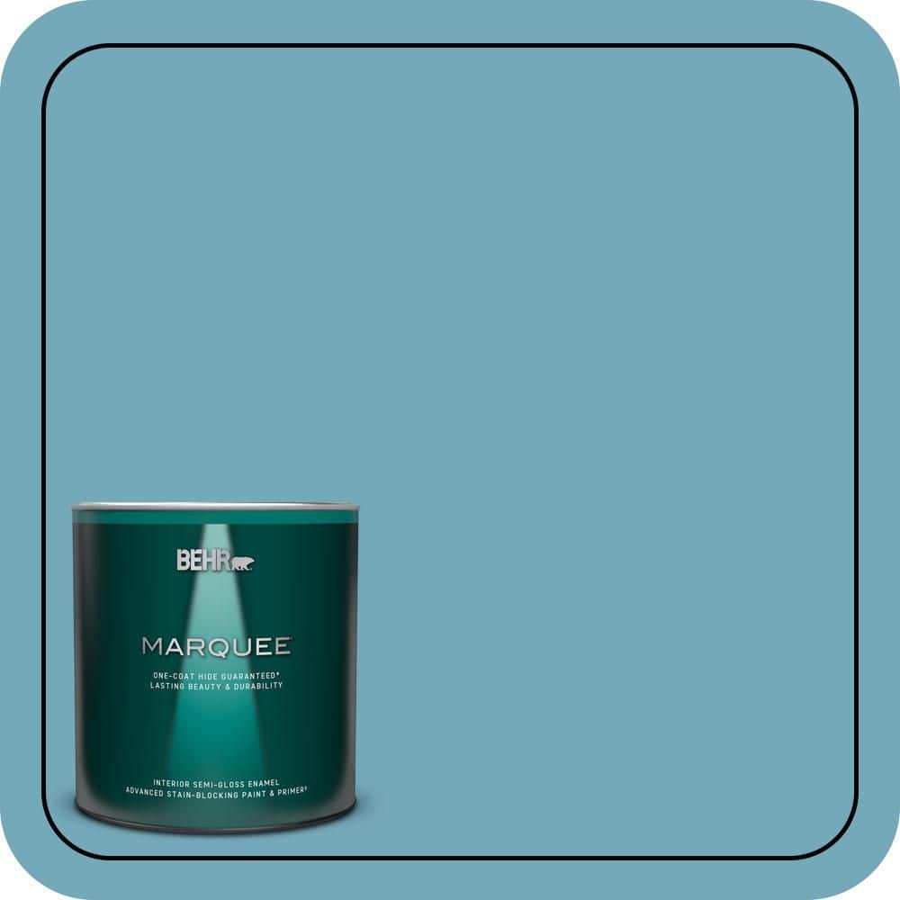 1 qt. #S460-4 Snowboard One-Coat Hide Semi-Gloss Enamel Interior Paint & Primer price history on PriceWatchPro