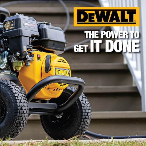 DEWALT 3400 PSI GPM Cold Water Gas Pressure Washer with