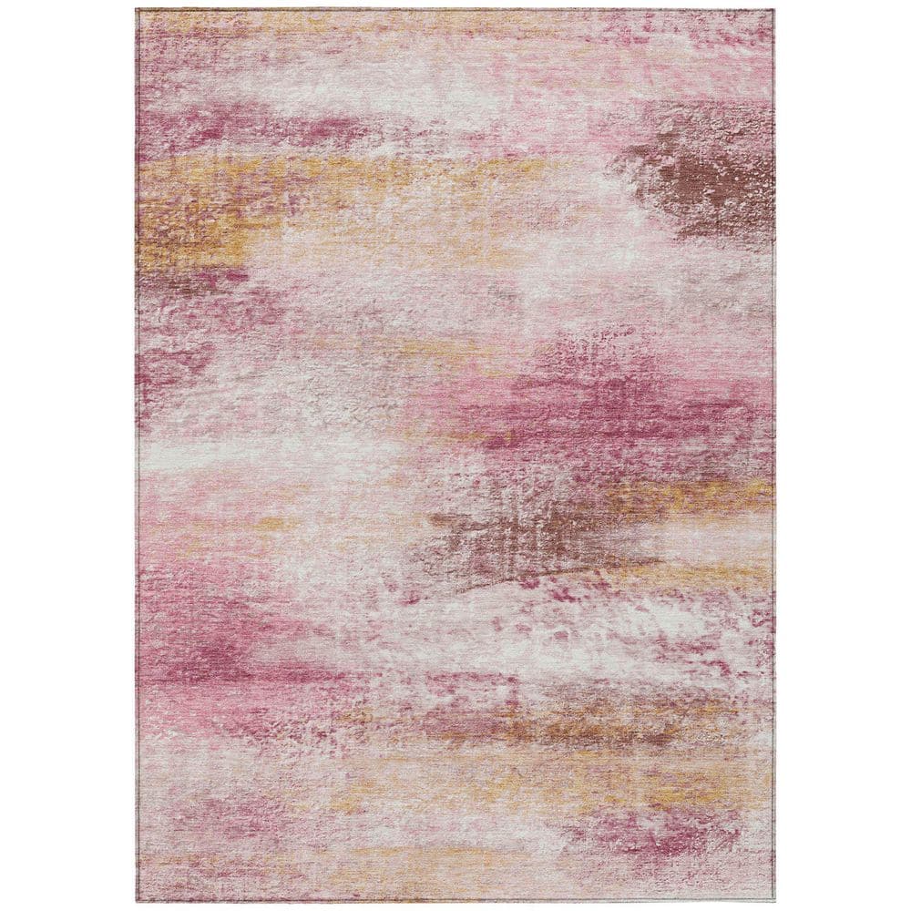Chantille Machine Washable Indoor/Outdoor Abstract ACN2402 Blush 9 ft. x 12 ft. Area Rug price history on PriceWatchPro