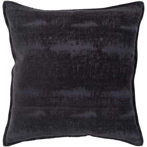 Artistic Weavers Copacete 18 in. x 18 in. Navy Solid Down Standard Throw Pillow